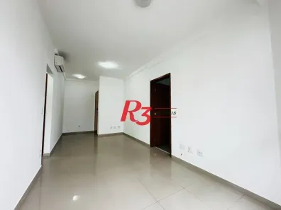 Apartamento com 2 Quartos para alugar, 60m² no José Menino, Santos