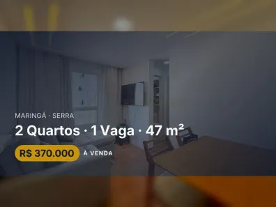 Apartamento com 2 Quartos à venda, 47m² no Maringá, Serra