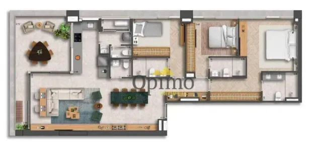 Apartamento com 2 Quartos à venda, 134m² no Jardim Europa, São Paulo