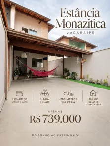 Casa com 3 Quartos à venda, 115m² no Estância Monazítica, Serra