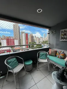 Apartamento com 3 Quartos para alugar, 80m² no Aldeota, Fortaleza