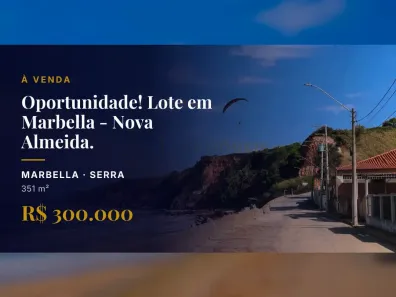 Lote/Terreno à venda, 351m² no Marbella, Serra