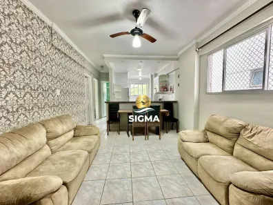 Apartamento com 2 Quartos para alugar, 65m² no Pitangueiras, Guarujá