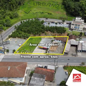Lote/Terreno à venda, 2066m² no Barra do Rio Molha, Jaraguá do Sul
