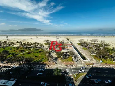 Apartamento com 3 Quartos para alugar, 144m² no Gonzaga, Santos
