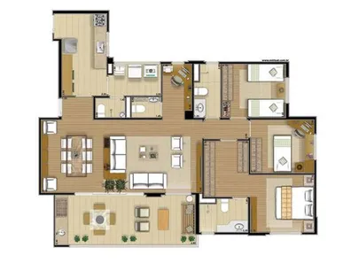 Apartamento com 3 Quartos à venda, 121m² no Lauzane Paulista, São Paulo