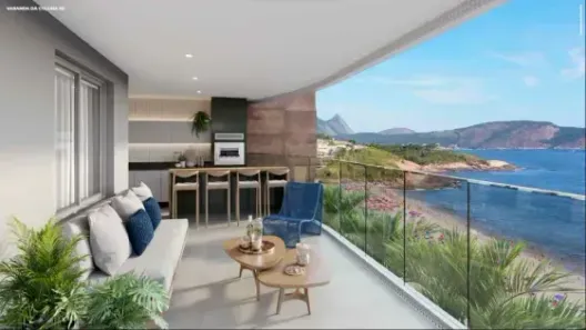 Apartamento com 3 Quartos à venda, 123m² no Piratininga, Niterói
