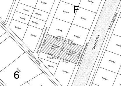 Lote/Terreno com 1 Quarto à venda, 2500m² no Chácaras Nova Califórnia, Agudos