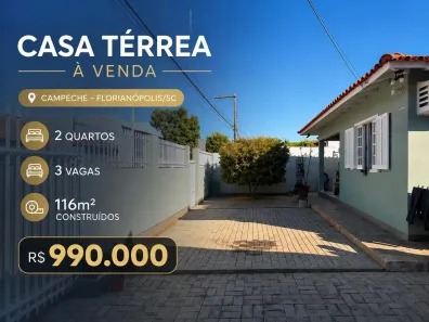 Casa com 2 Quartos à venda, 110m² no Campeche, Florianópolis