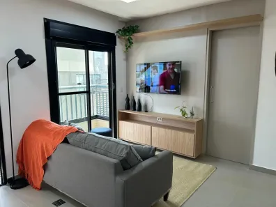 Apartamento com 1 Quarto para alugar, 43m² no Dezoito do Forte Empresarial/Alphaville., Barueri
