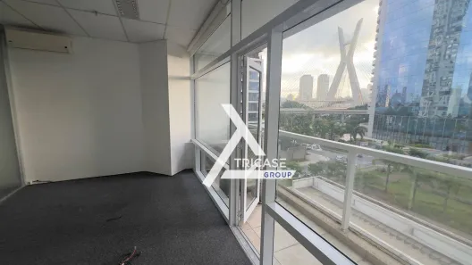 Sala Comercial para alugar, 48m² no Cidade Monções, São Paulo