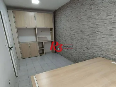 Sala Comercial para alugar, 47m² no Vila Mathias, Santos