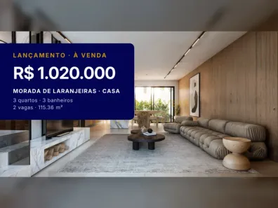 Casa com 3 Quartos à venda, 115m² no Morada de Laranjeiras, Serra