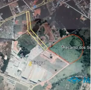 Lote/Terreno à venda, 60000m² no Distrito Industrial Brasil Central, Senador Canedo