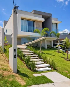 Casa de Condomínio com 3 Quartos à venda, 208m² no Alphaville (Abrantes), Camaçari
