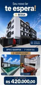 Apartamento com 2 Quartos à venda, 55m² no Bessa, João Pessoa