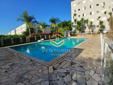 Apartamento com 2 Quartos para alugar, 46m² no Reserva Belas Nações, Bauru