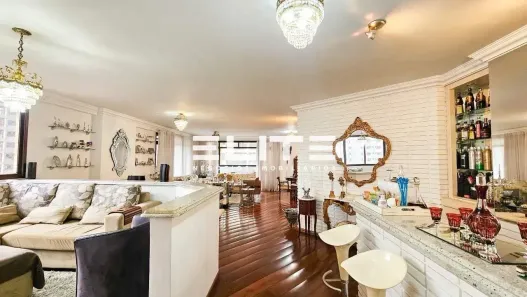 Apartamento com 4 Quartos para alugar, 346m² no Jardim, Santo André