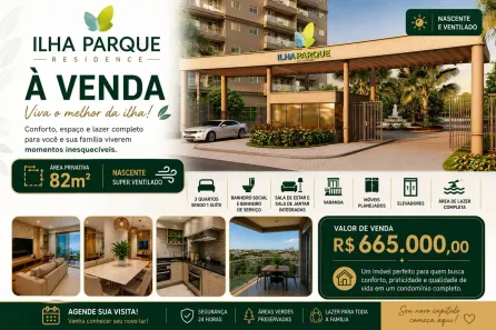 Apartamento com 2 Quartos à venda, 82m² no Maranhão Novo, São Luís