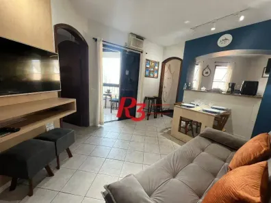 Flat com 1 Quarto à venda, 45m² no Gonzaga, Santos