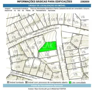 Lote/Terreno à venda, 360m² no Santa Cruz, Belo Horizonte