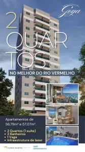 Apartamento com 2 Quartos à venda, 56m² no Rio Vermelho, Salvador