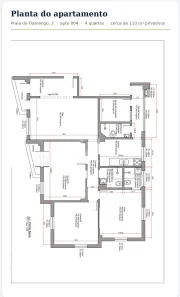 Apartamento com 3 Quartos à venda, 110m² no Flamengo, Rio de Janeiro