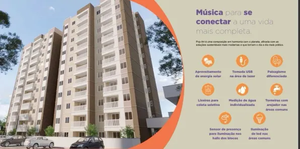 Apartamento com 2 Quartos à venda, 45m² no Eusébio, Eusébio