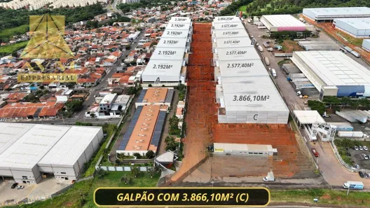 Galpão/Depósito/Armazém para alugar, 3866m² no Jardim Manchester (Nova Veneza), Sumaré