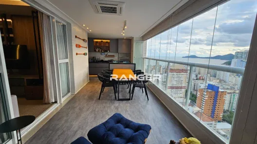 Apartamento com 3 Quartos à venda, 122m² no Gonzaga, Santos