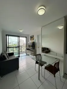 Apartamento com 1 Quarto para alugar, 38m² no Madalena, Recife
