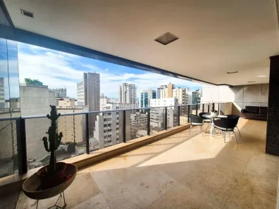 Apartamento com 4 Quartos para alugar, 278m² no Funcionários, Belo Horizonte