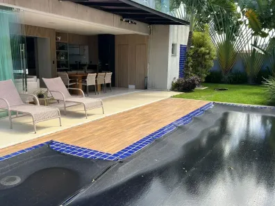 Casa de Condomínio com 5 Quartos à venda, 380m² no Alphaville (Abrantes), Camaçari