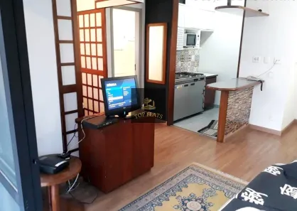Flat com 1 Quarto para alugar, 35m² no Moema, São Paulo
