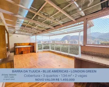 Cobertura com 3 Quartos à venda, 134m² no Barra da Tijuca, Rio de Janeiro