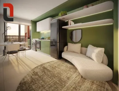 Apartamento com 1 Quarto à venda, 34m² no Centro, Curitiba