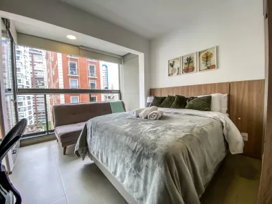 Apartamento com 1 Quarto para venda ou aluguel, 28m² no Consolação, São Paulo