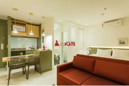 Flat com 1 Quarto à venda, 30m² no Jardim Paulista, São Paulo