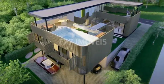 Casa de Condomínio com 5 Quartos à venda, 460m² no Loteamento Residencial Pedra Alta (Sousas), Campinas