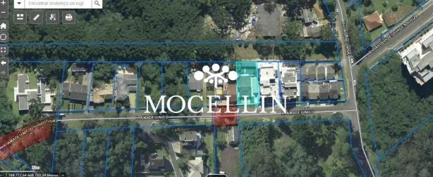 Lote/Terreno à venda, 624m² no Mossunguê, Curitiba