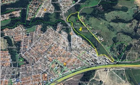 Lote/Terreno à venda, 106920m² no Distrito Industrial do Lageado, Salto