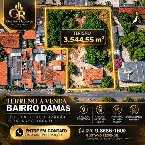 Lote/Terreno à venda, 3544m² no Damas, Fortaleza