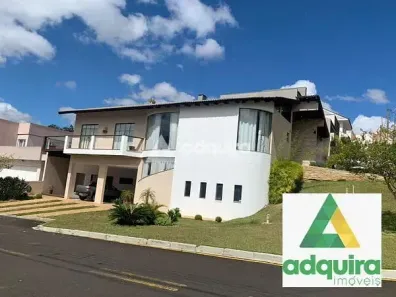 Casa de Condomínio com 3 Quartos à venda, 343m² no Oficinas, Ponta Grossa