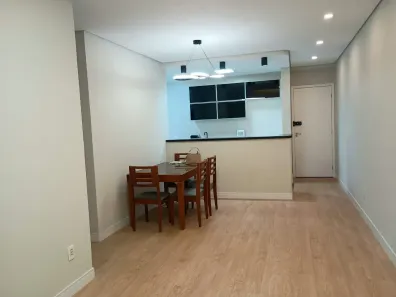 Apartamento com 3 Quartos para alugar, 77m² no Ponta da Praia, Santos