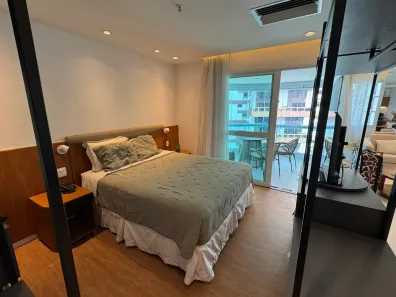 Flat com 1 Quarto para venda ou aluguel, 52m² no Barra da Tijuca, Rio de Janeiro