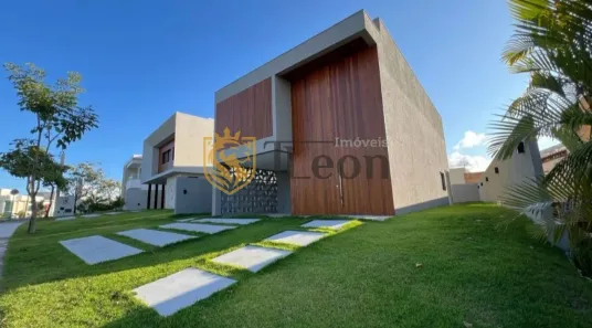 Casa de Condomínio com 4 Quartos à venda, 377m² no Alphaville (Abrantes), Camaçari
