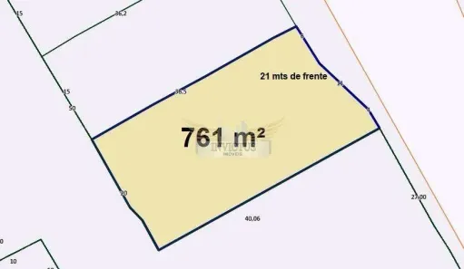 Lote/Terreno à venda, 761m² no Jardim, Santo André