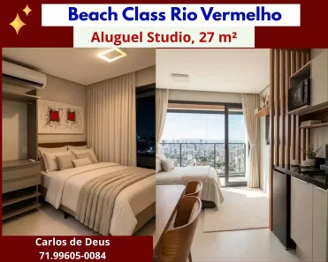 Apartamento com 1 Quarto para alugar, 27m² no Rio Vermelho, Salvador