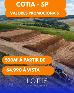Lote/Terreno à venda, 500m² no Centro (Caucaia do Alto), Cotia