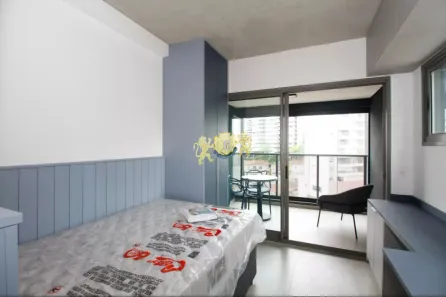 Flat com 1 Quarto para alugar, 23m² no Vila Pompéia, São Paulo